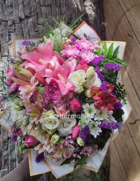 bouquet misto colorato 